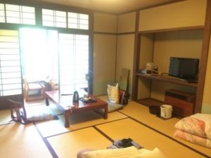 貝掛温泉　部屋はこんな感じ